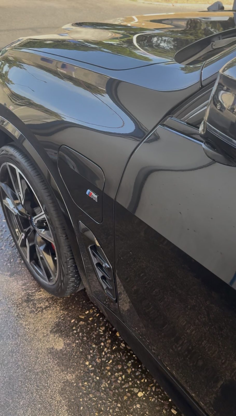 BMW M après lavage extérieur FLDetailing
