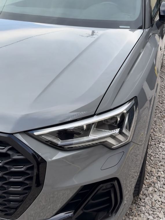Audi Q3 grise après lavage extérieur — FLDetailing