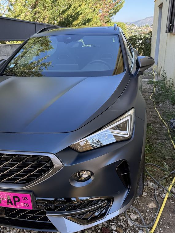 Cupra mate après lavage extérieur — FLDetailing
